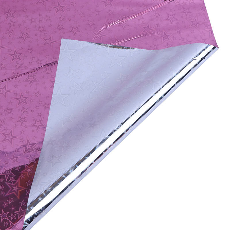 کاغذ کادو لیزری طرح ستاره تابان