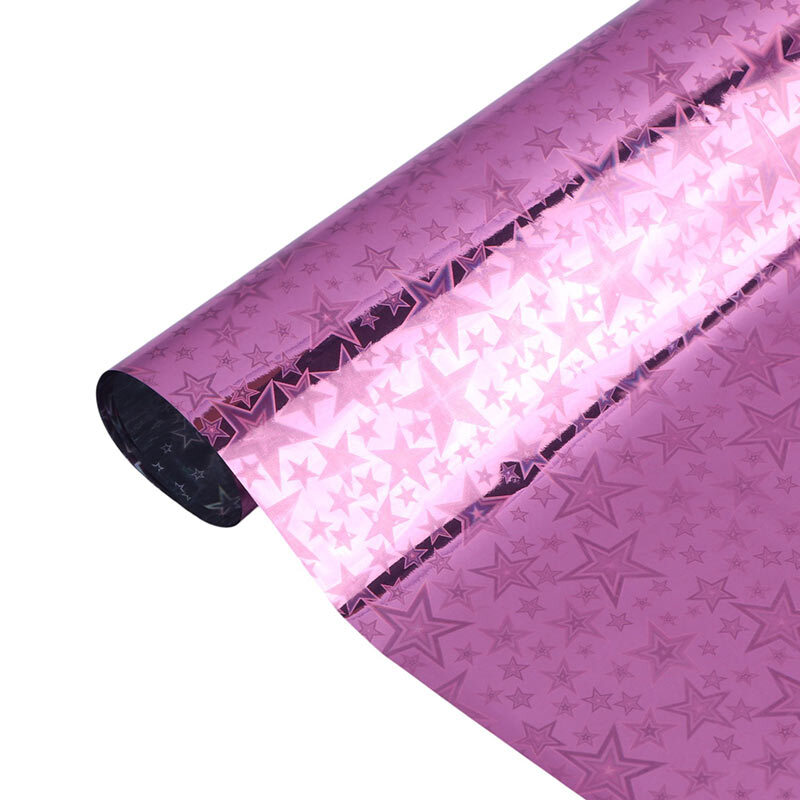 کاغذ کادو لیزری طرح ستاره تابان