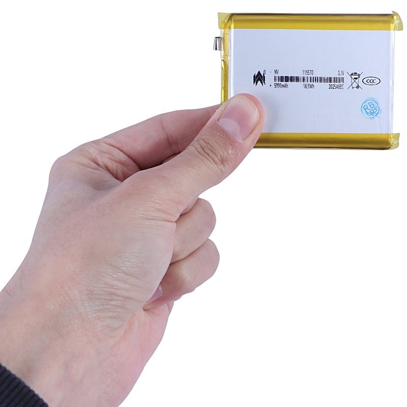 باتری لیتیومی 5000mAh 11*55*70mm 115570