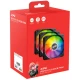 فن کیس ای دیتا XPG VENTO R 120 ARGB PWM سایز 120 میلی متری بسته 3 عددی