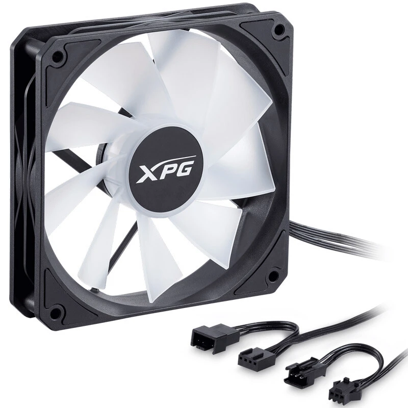 فن کیس ای دیتا XPG VENTO R 120 ARGB PWM سایز 120 میلی متری بسته 3 عددی
