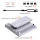 خنک کننده و شارژر دسته PS5/PS5 Slim/PS5 Pro دابی TP5-3537D