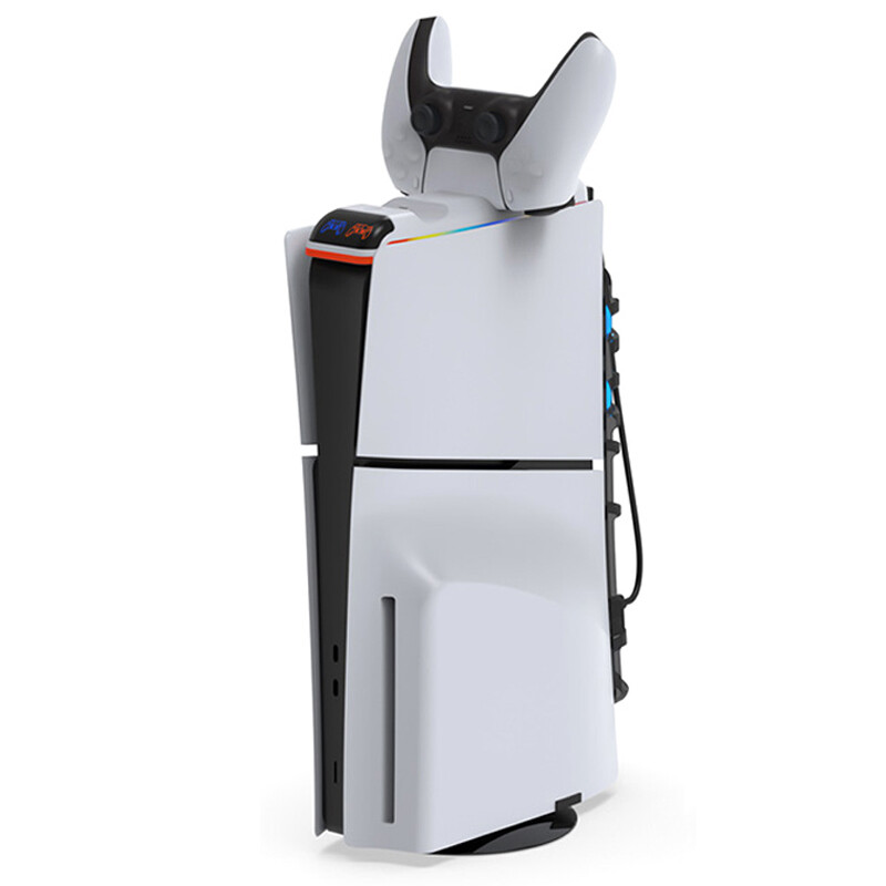 فن خنک کننده و شارژر دسته و پایه نگهدارنده هدفون و کنسول PS5 Slim دابی TP5-35130