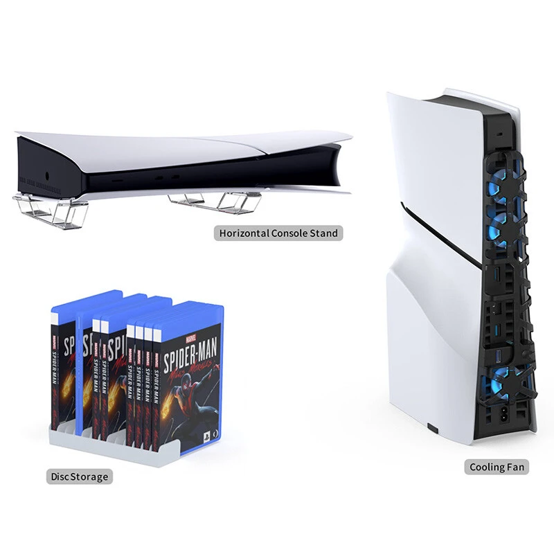 فن خنک کننده و پایه نگهدارنده کنسول PS5 Slim دابی TP5-35129