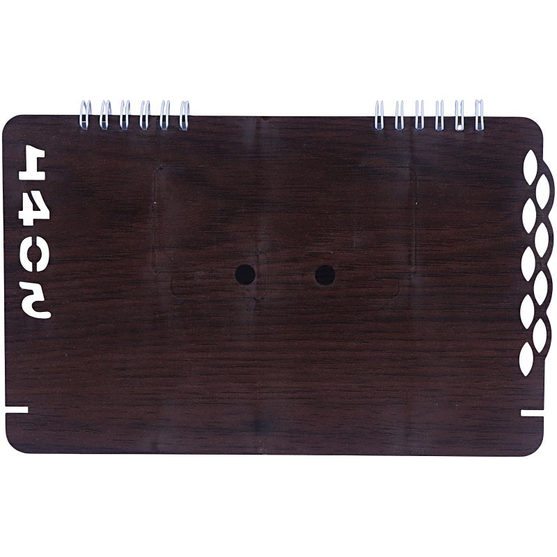 تقویم رومیزی 1405 طرح چوبی