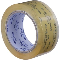 چسب پهن بی صدا شیشه ای 4.8 سانتی متر 50 میکرون دلفین