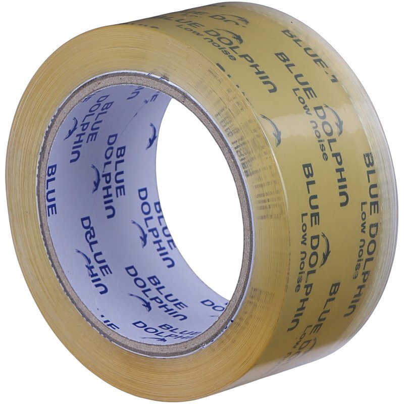 چسب پهن بی صدا شیشه ای 4.8 سانتی متر 50 میکرون دلفین