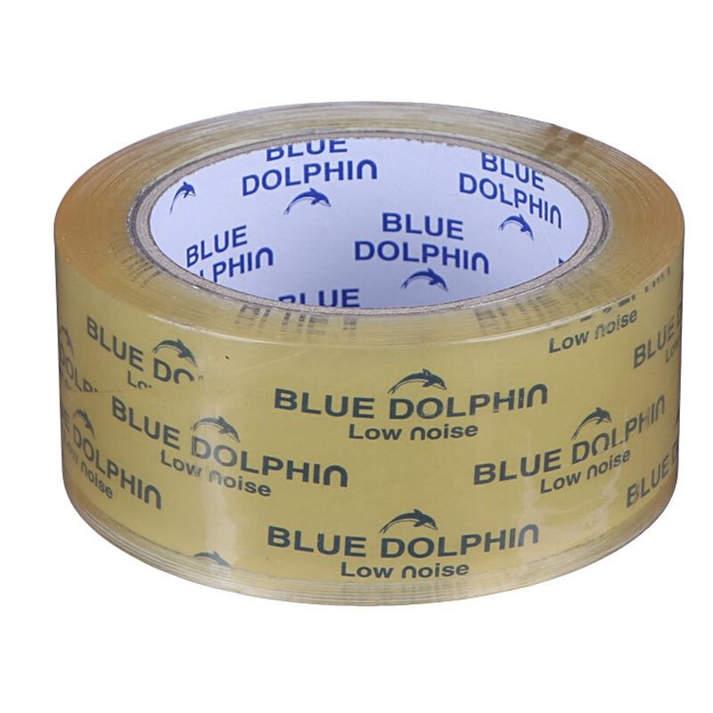 چسب پهن بی صدا شیشه ای 4.8 سانتی متر 50 میکرون دلفین