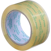 چسب پهن بی صدا شیشه ای 4.8 سانتی متر 45 میکرون دلفین