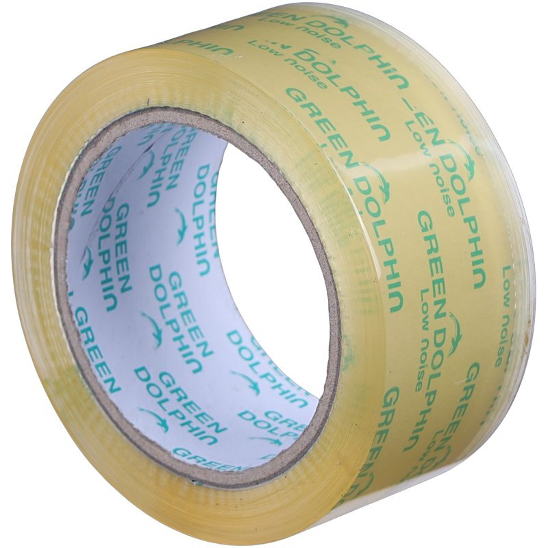 چسب پهن بی صدا شیشه ای 4.8 سانتی متر 45 میکرون دلفین