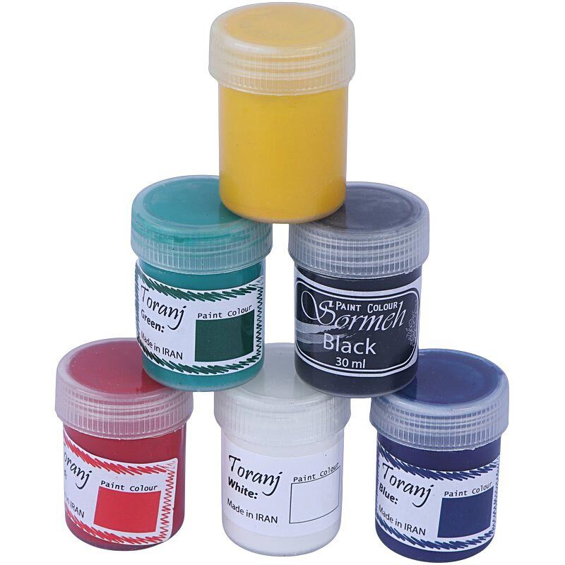 گواش 6 رنگ ترنج Toranj