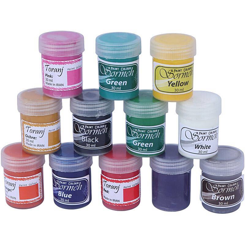 گواش 12 رنگ ترنج Toranj