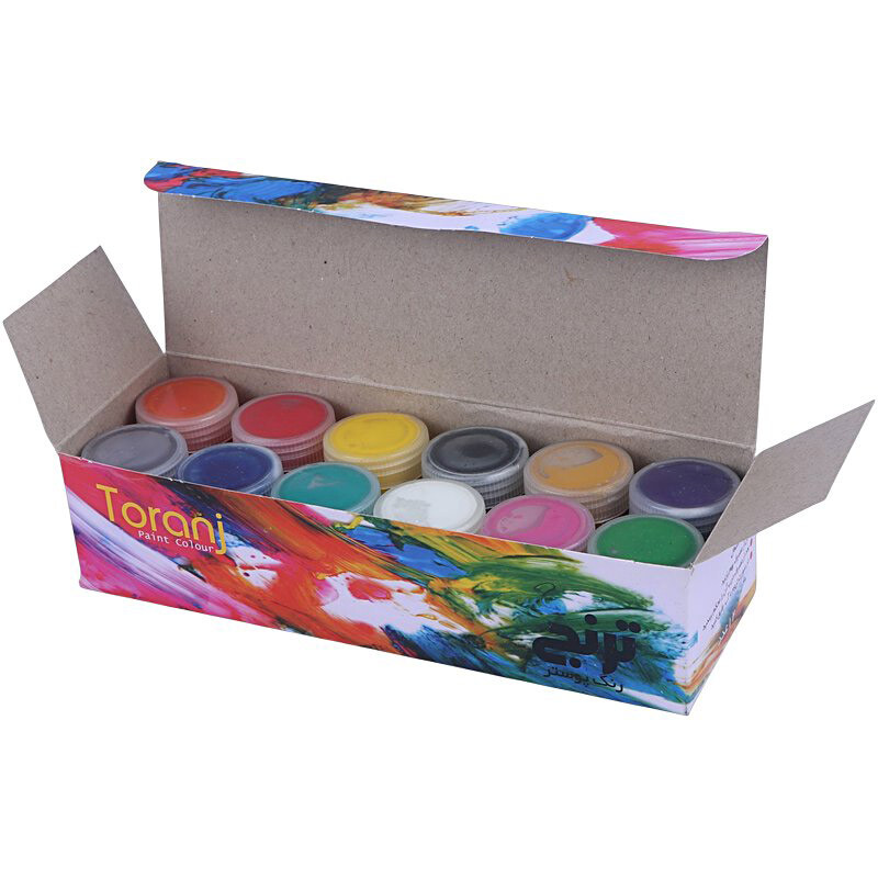 گواش 12 رنگ ترنج Toranj