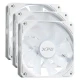 فن کیس ای دیتا XPG VENTO R 120 ARGB PWM سایز 120 میلی متری بسته 3 عددی