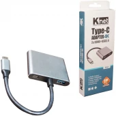 تبدیل Type-C به HDMI/Type-C/USB3.0 کی نت K-CO18