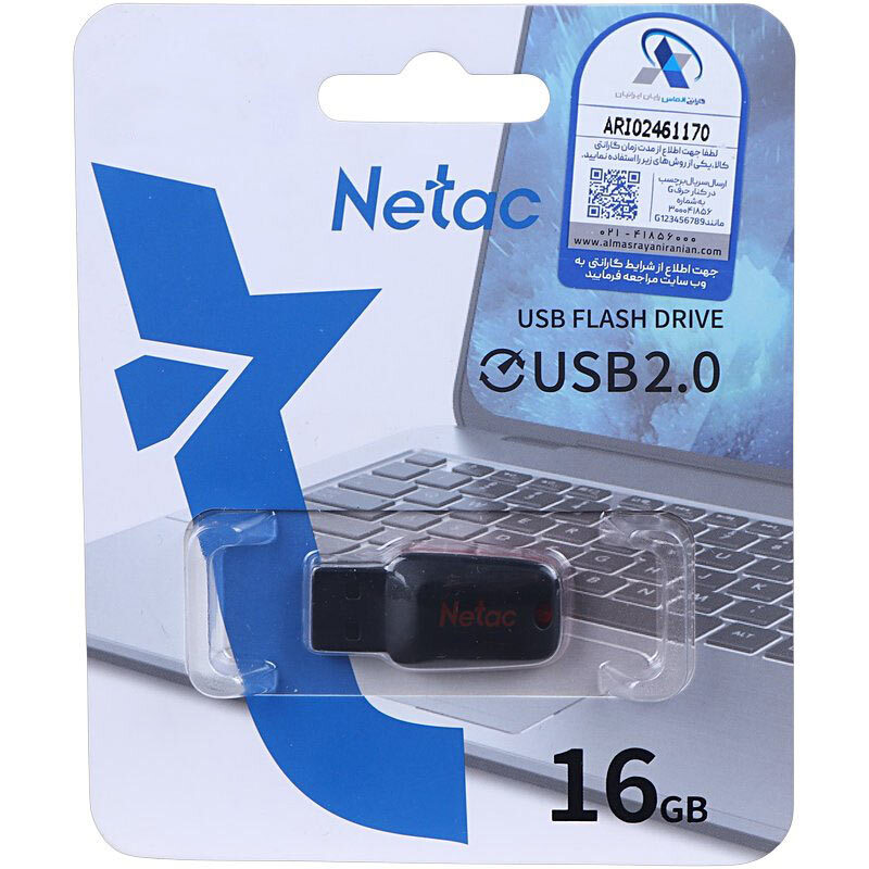 فلش 16 گیگ نتاک Netac U197