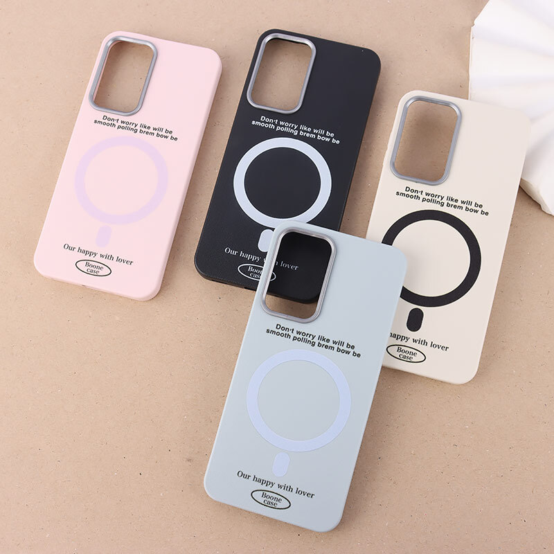 قاب چرمی سامسونگ Galaxy A17 4G / A17 5G طرح مگ سیف