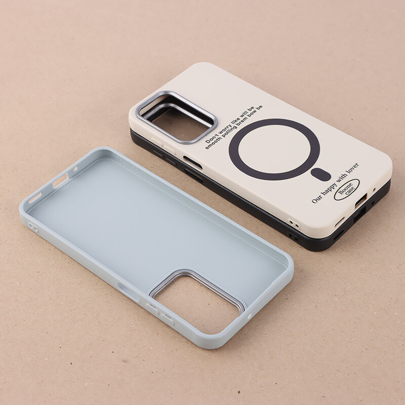 قاب چرمی سامسونگ Galaxy A17 4G / A17 5G طرح مگ سیف