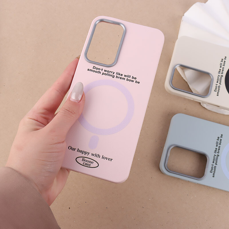 قاب چرمی سامسونگ Galaxy A17 4G / A17 5G طرح مگ سیف