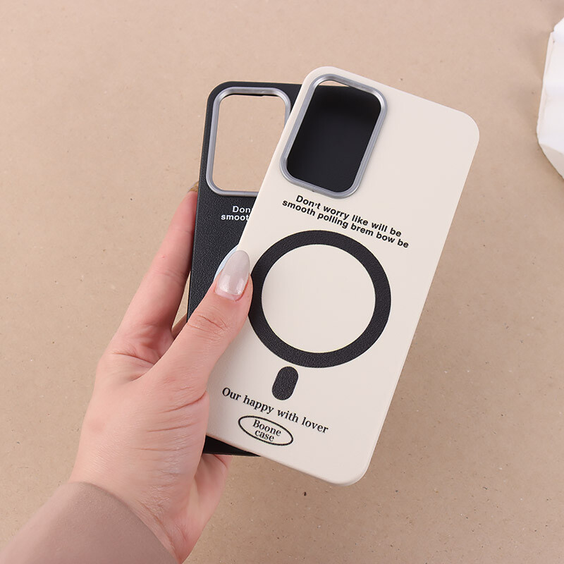 قاب چرمی سامسونگ Galaxy A17 4G / A17 5G طرح مگ سیف