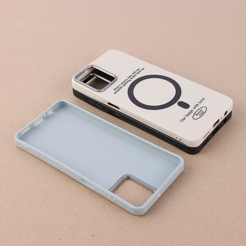 قاب چرمی سامسونگ Galaxy A07 طرح مگ سیف