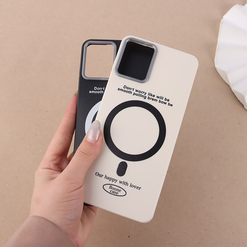 قاب چرمی سامسونگ Galaxy A07 طرح مگ سیف