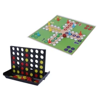 بازی فکری دوز 4 تایی و منچ و مار پله