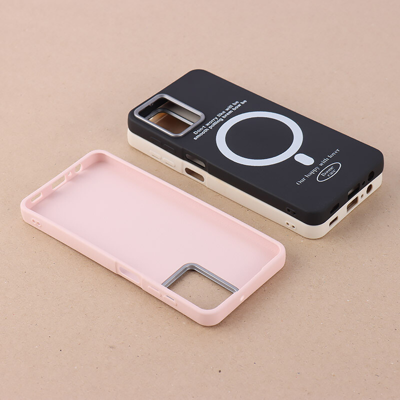 قاب چرمی سامسونگ Galaxy A12 / M12 طرح مگ سیف