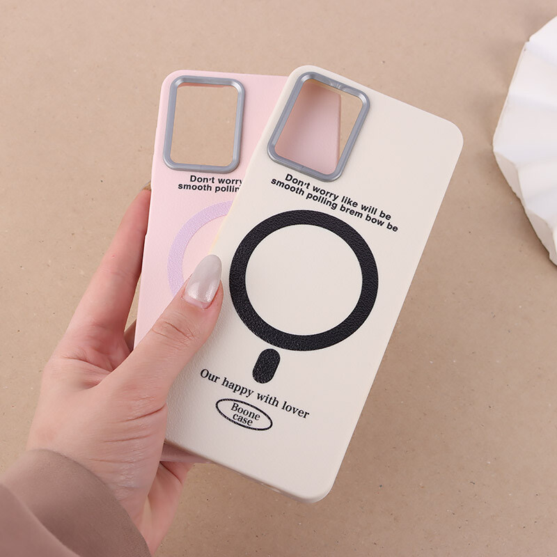 قاب چرمی سامسونگ Galaxy A12 / M12 طرح مگ سیف