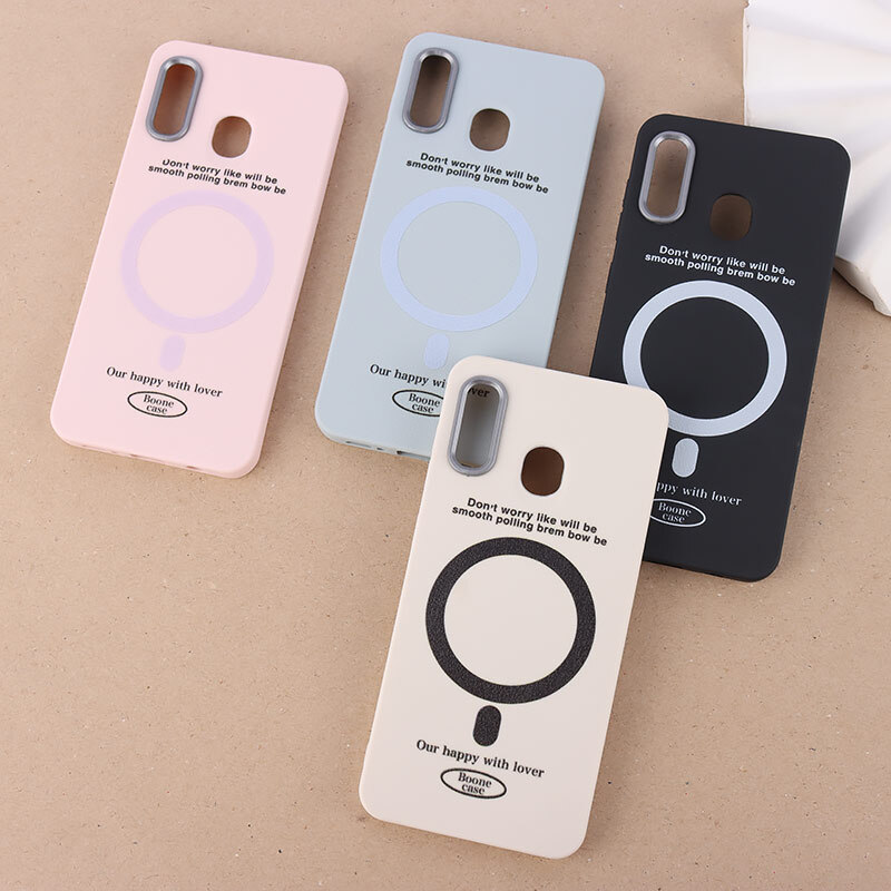 قاب چرمی سامسونگ Galaxy A20 / A30 طرح مگ سیف