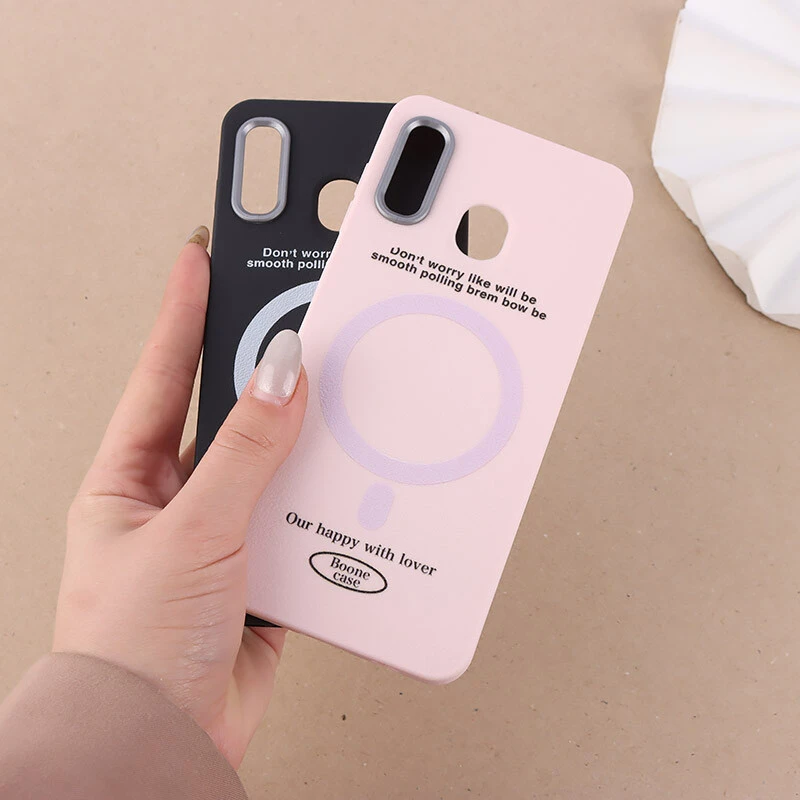 قاب چرمی سامسونگ Galaxy A20 / A30 طرح مگ سیف