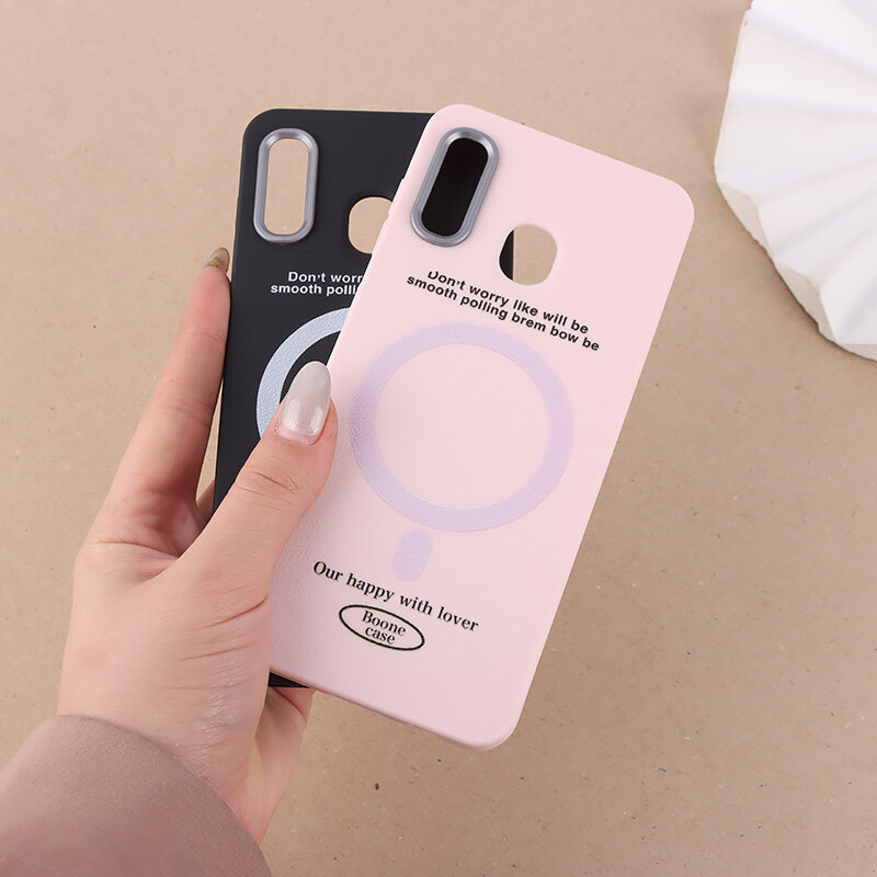 قاب چرمی سامسونگ Galaxy A20 / A30 طرح مگ سیف