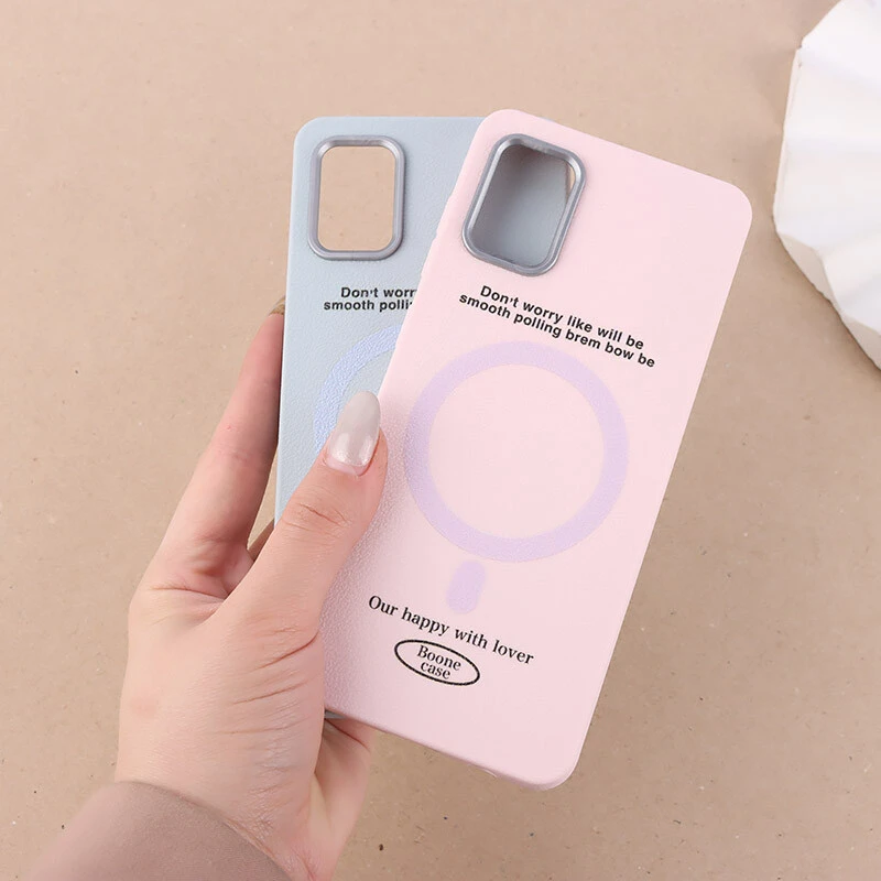 قاب چرمی سامسونگ Galaxy A31 طرح مگ سیف