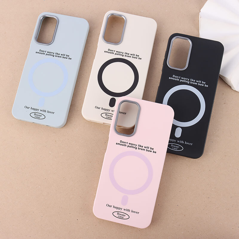 قاب چرمی سامسونگ Galaxy A14 4G / A14 5G طرح مگ سیف