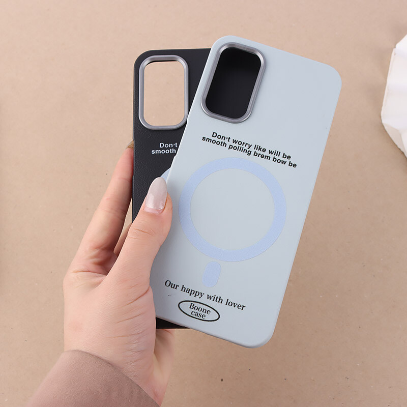 قاب چرمی سامسونگ Galaxy A14 4G / A14 5G طرح مگ سیف