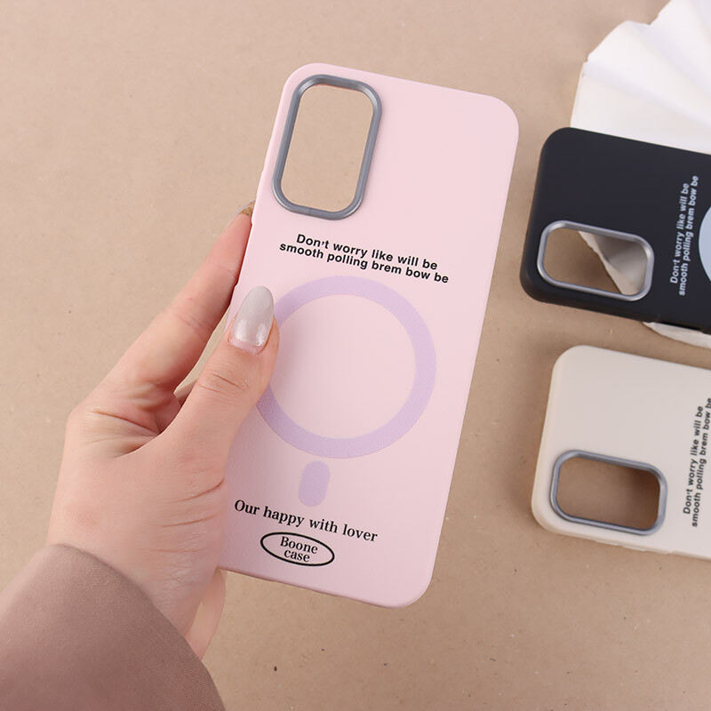 قاب چرمی سامسونگ Galaxy A14 4G / A14 5G طرح مگ سیف