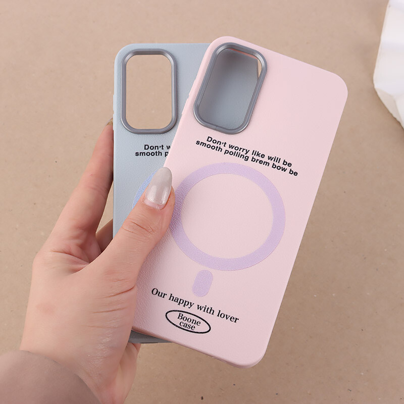 قاب چرمی سامسونگ Galaxy A15 طرح مگ سیف