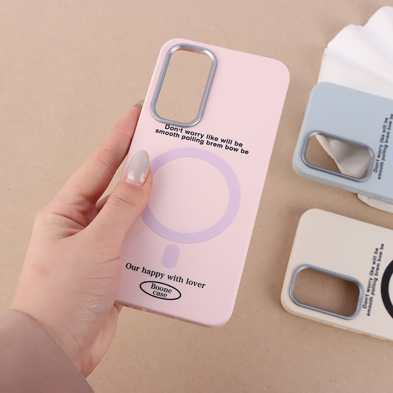 قاب چرمی سامسونگ Galaxy A54 طرح مگ سیف