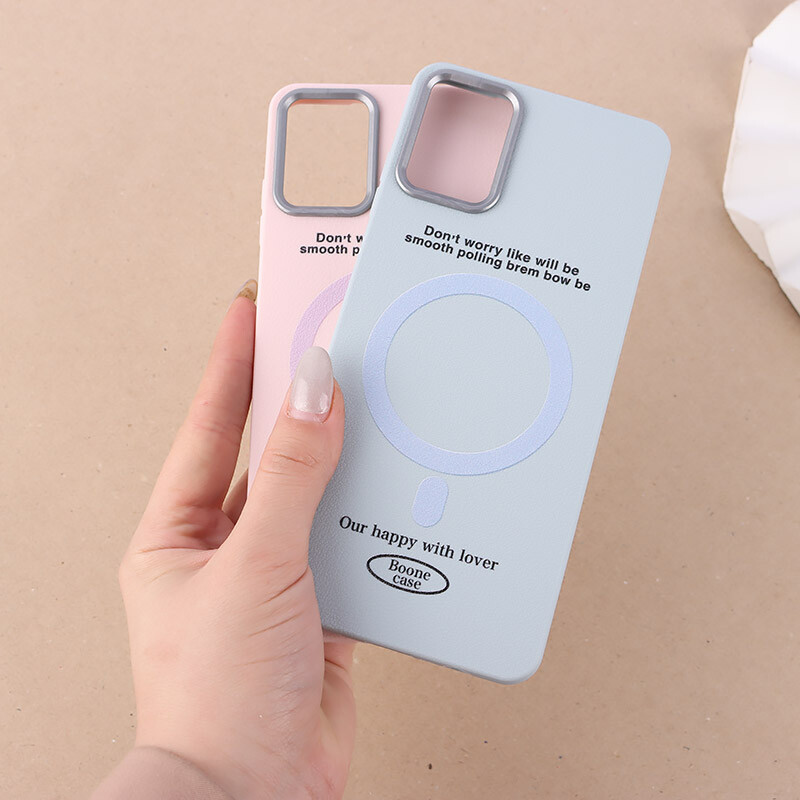 قاب چرمی سامسونگ Galaxy A06 طرح مگ سیف