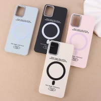 قاب چرمی سامسونگ Galaxy A06 طرح مگ سیف