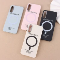 قاب چرمی سامسونگ Galaxy A30s / A50 / A50s طرح مگ سیف