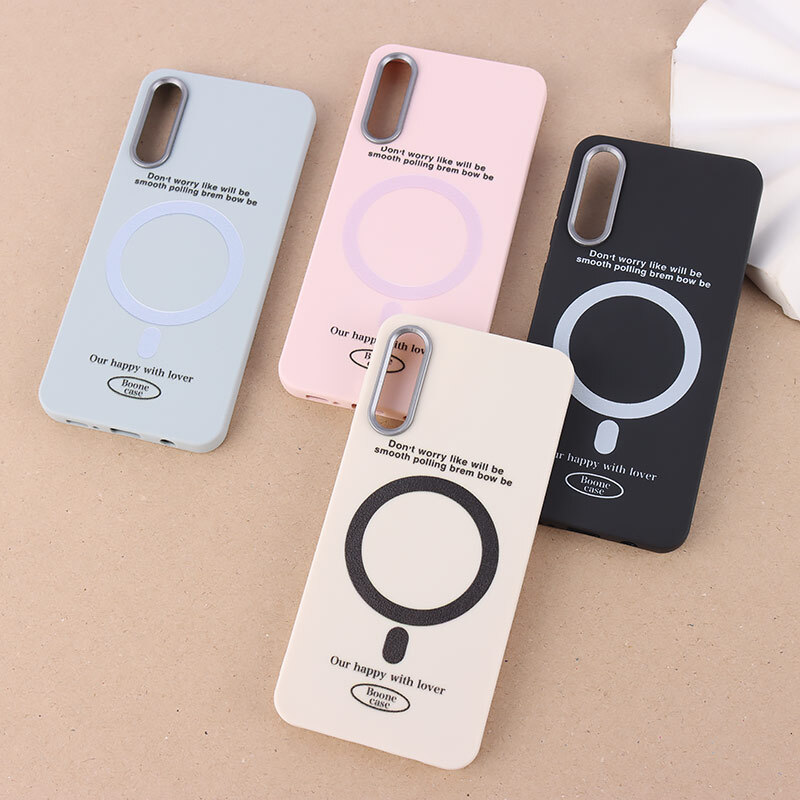 قاب چرمی سامسونگ Galaxy A30s / A50 / A50s طرح مگ سیف