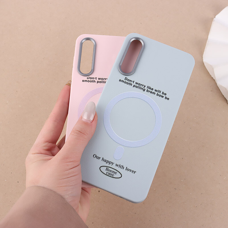 قاب چرمی سامسونگ Galaxy A30s / A50 / A50s طرح مگ سیف