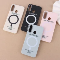 قاب چرمی سامسونگ Galaxy A20s طرح مگ سیف