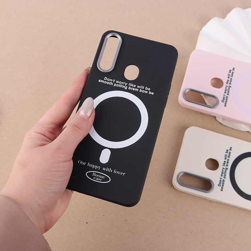 قاب چرمی سامسونگ Galaxy A20s طرح مگ سیف