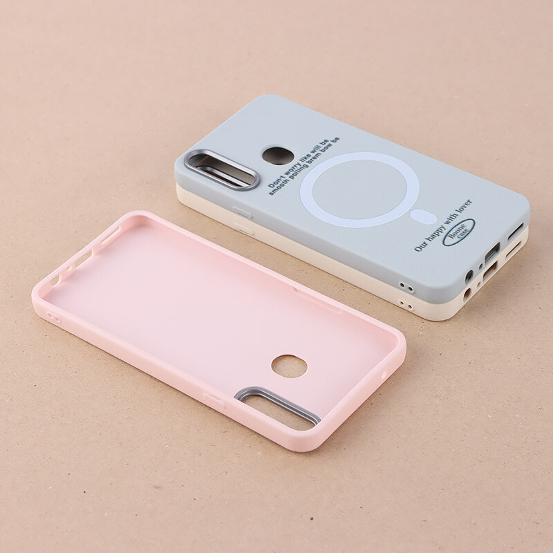 قاب چرمی سامسونگ Galaxy A20s طرح مگ سیف