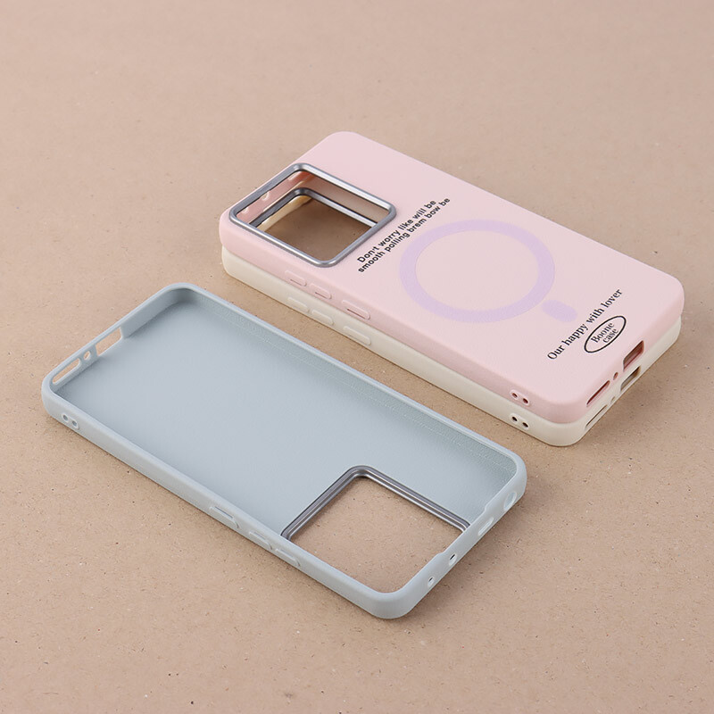 قاب چرمی شیائومی Redmi Note 13 4G طرح مگ سیف