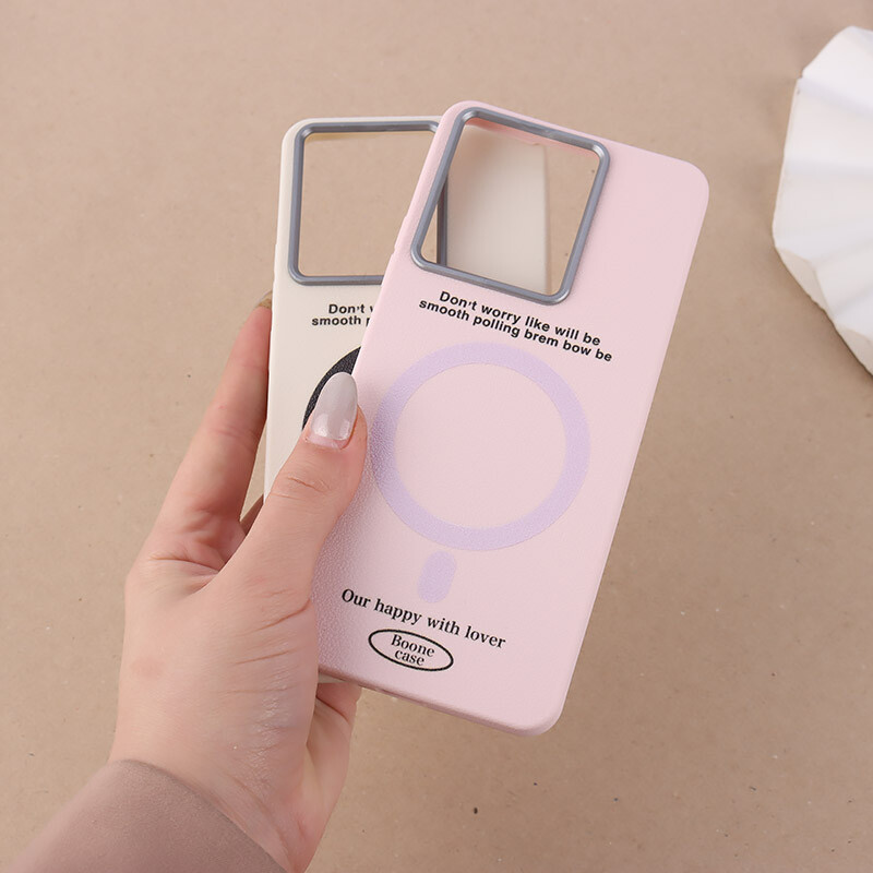 قاب چرمی شیائومی Redmi Note 13 4G طرح مگ سیف