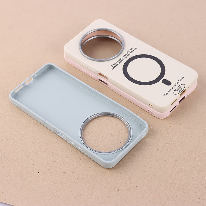 قاب چرمی شیائومی Redmi A4 / 14C / 14R / Poco C75 طرح مگ سیف