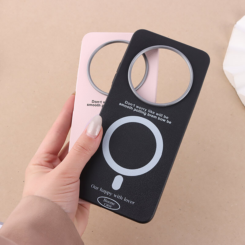 قاب چرمی شیائومی Redmi A4 / 14C / 14R / Poco C75 طرح مگ سیف